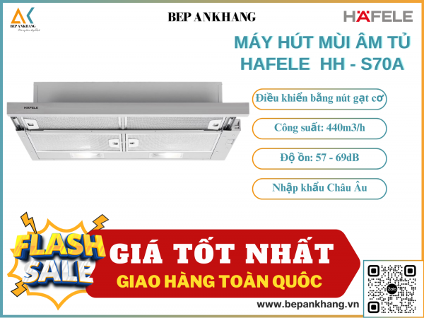 MÁY HÚT MÙI ÂM TỦ HAFELE  HH - S70A 533.89.031